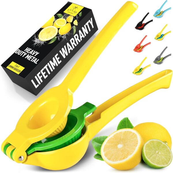 Kitchen Metal 2-in-1 Lemon Squeezer