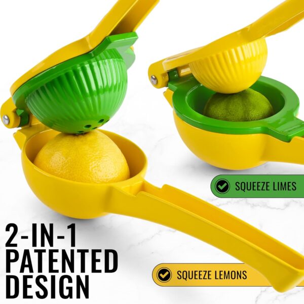 Kitchen Metal 2-in-1 Lemon Squeezer - Image 2