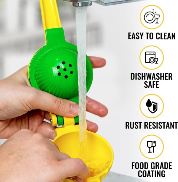 Kitchen Metal 2-in-1 Lemon Squeezer - Image 5