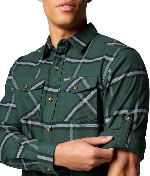 Columbia Men's Bearmouth Springs EXS Roll Up Shirt - Image 5