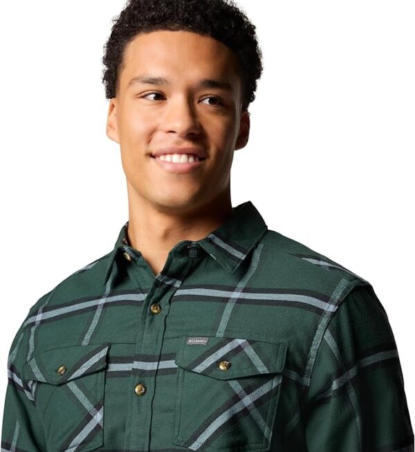Columbia Men's Bearmouth Springs EXS Roll Up Shirt - Image 4